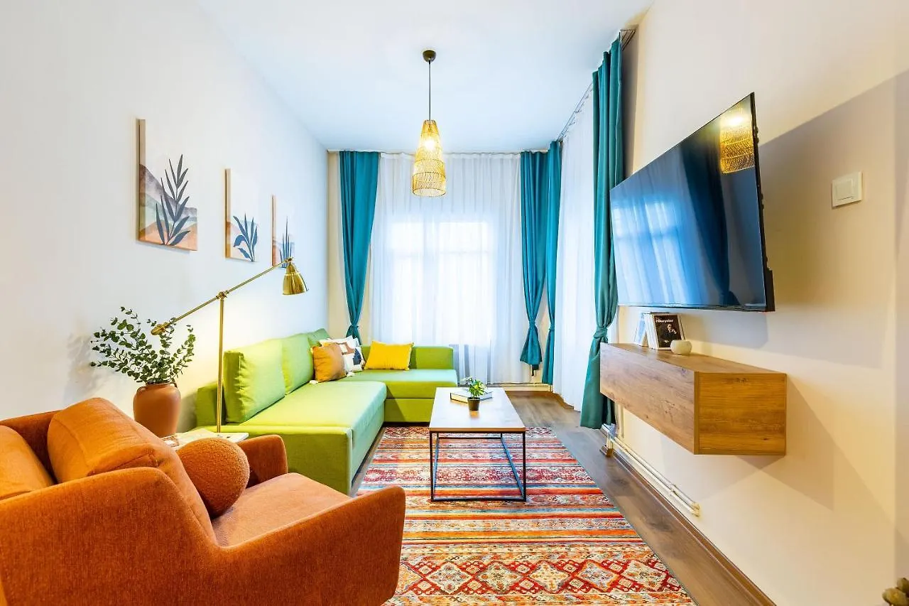 이스탄불 Central And Stylish Flat Near Istiklal Street 아파트 터키